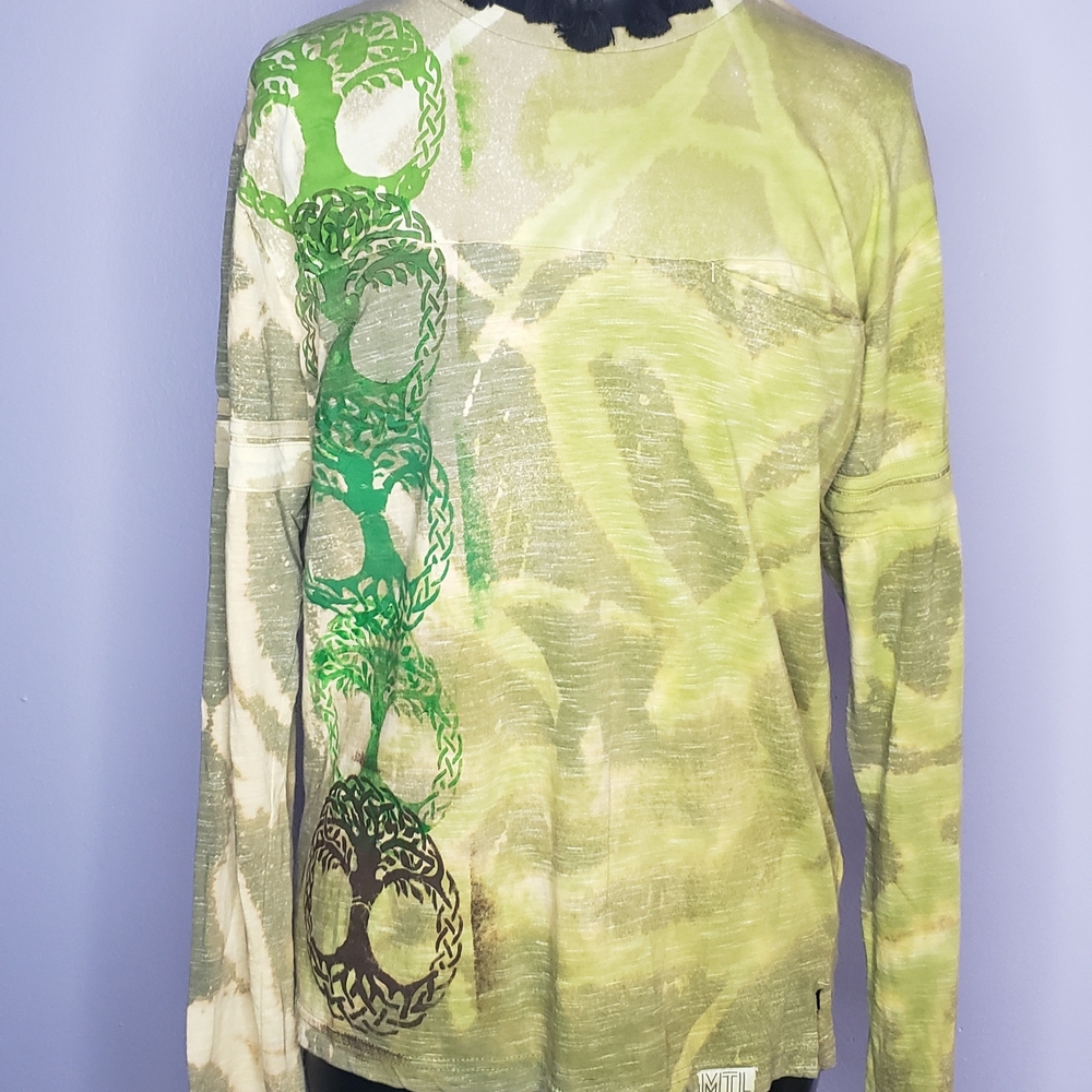 Men's Green Long Sleeve Shirt
